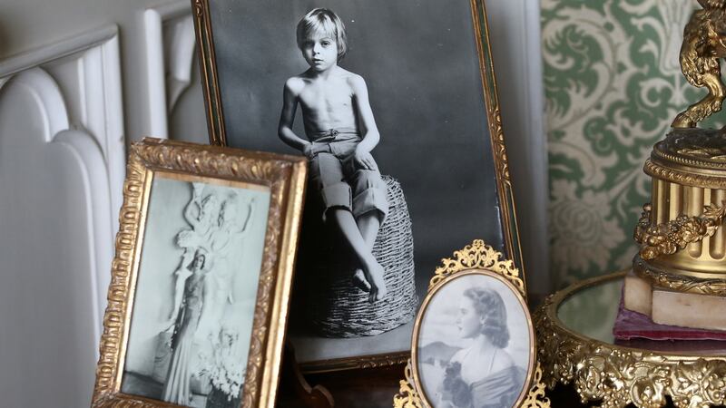 A photograph of Lord and Lady Rosse’s son Patrick. Photograph: Laura Hutton