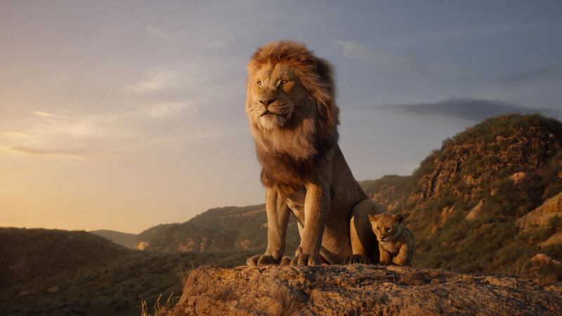 The Lion King,  featuring the voices of James Earl Jones as Mufasa, and JD McCrary as Young Simba