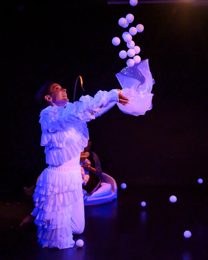 Dublin Fringe Festival 2024: An Attempt to Talk With the Beginning of the World, staged by Anna Newell. Photograph: Neil Harrison