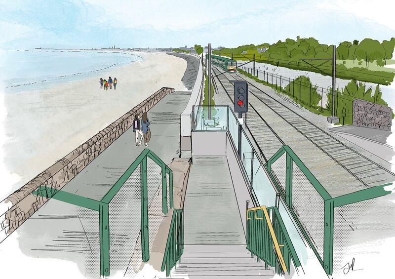 Retired architect Michael Collins said Iarnród Éireann’s approach to the protection of the railway is 'inadequate'.