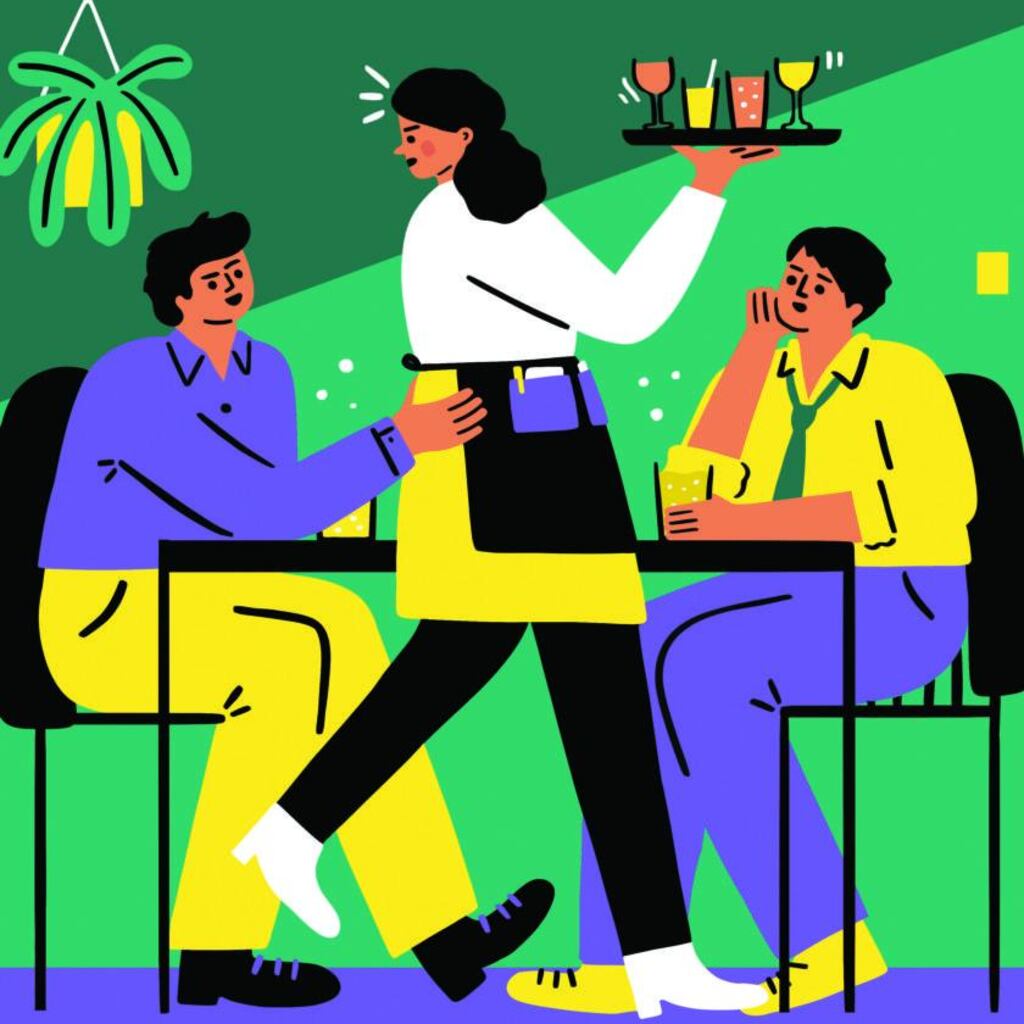 ‘Show us your boobs and you’ll get a tip’ An Irish waitress’s life The Irish Times
