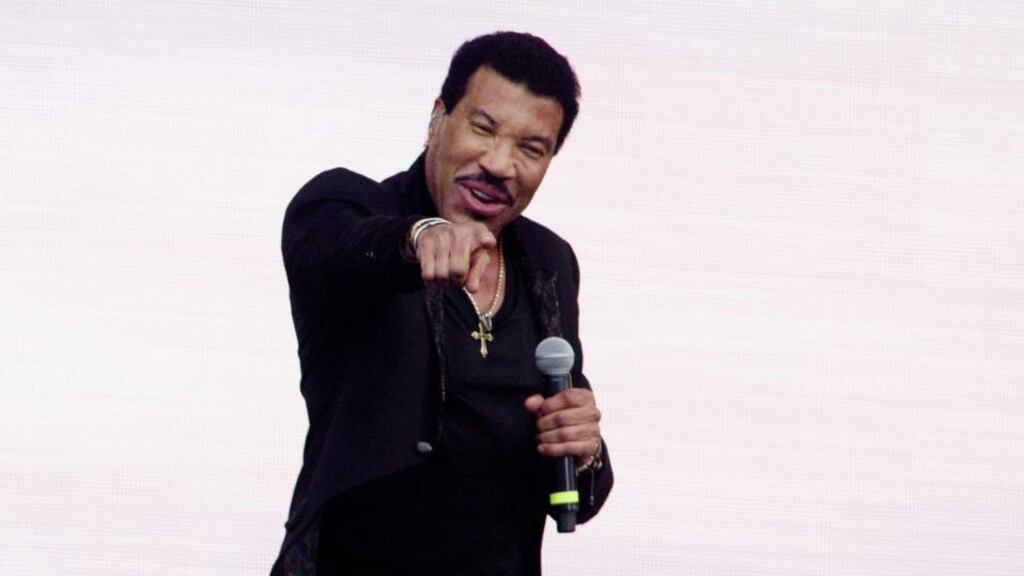 Lionel Ritchie, who is headlining the Punchestown music festival, where Three will have a presence, on July 23rd. Photograph: Photograph: Paul Bergen/EPA