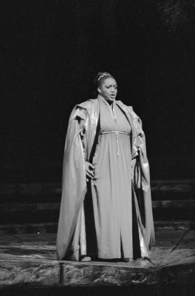 Jessye Norman: the singer made her debut at  New York’s Met in 1983, performing in Les Troyens. Photograph: Getty
