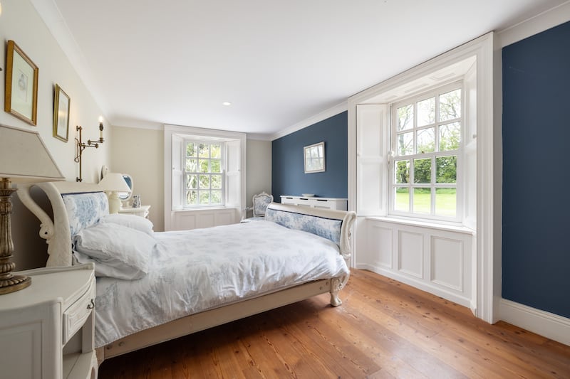 The property has five bedrooms