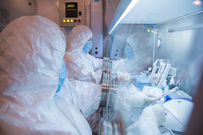 The Irkutsk Anti-Plague Research Institute of Siberia and Far East. Photograph: AP