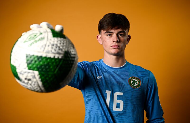 Goalkeeper George Moloney. Photograph: Seb Daly/Sportsfile