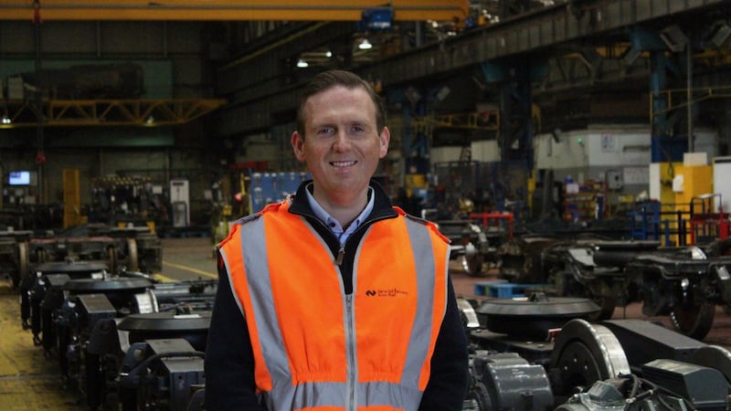 Rory West, Inchicore works manager. Photograph: Glen Murphy
