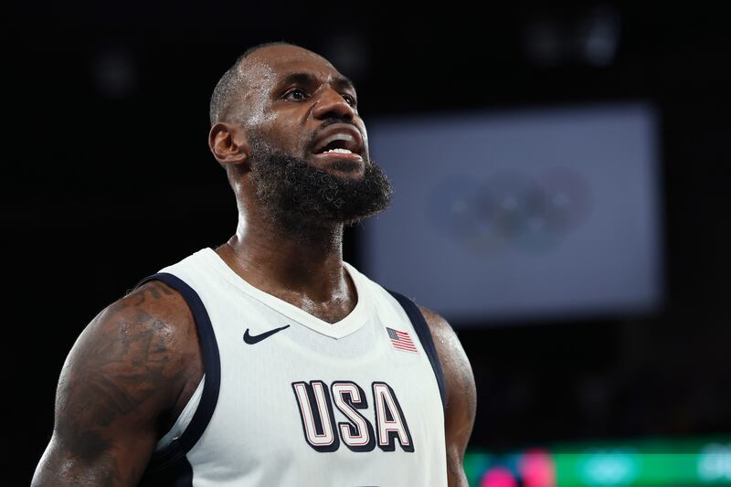 Lebron James. Photograph: Gregory Shamus/Getty