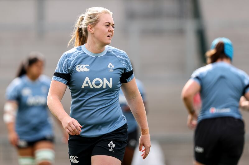 Backrow Sam Monaghan at the Affidea Stadium, Belfast. Photograph: INPHO/ Ben Brady