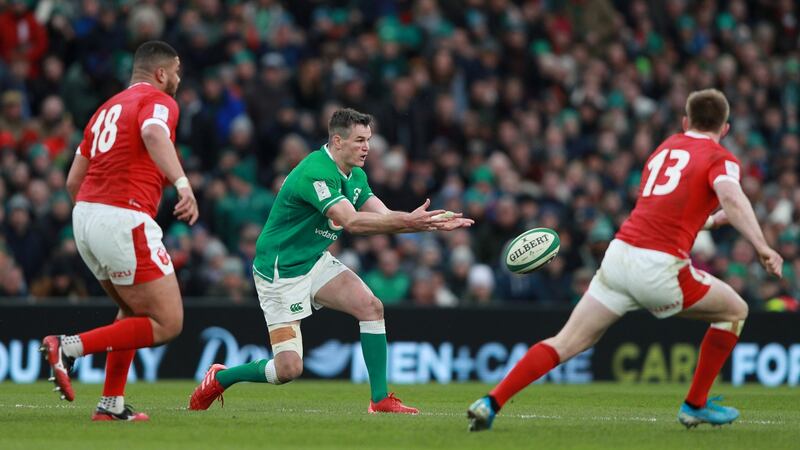 The captaincy has made Johnny Sexton an even more dangerous prospect – to opponents – with an all consuming version of his best self. Photograph: Ian Walton/Reuters