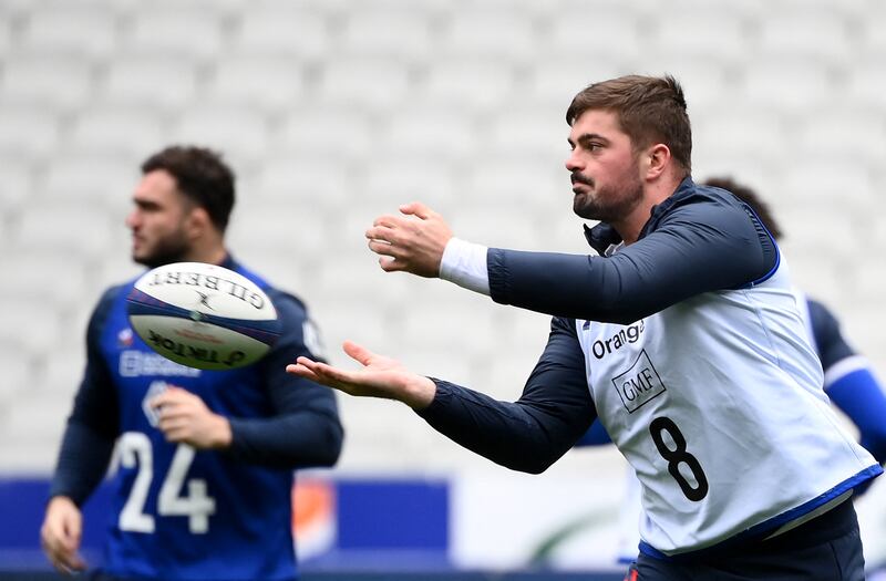 France's flanker Grégory Alldritt. Photograph: Franck Fife/AFP via Getty Images