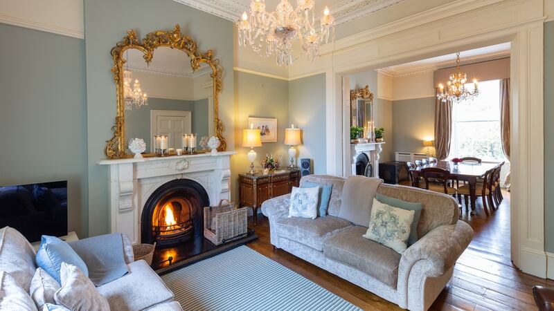 The  house comes with features including restored period details in the beautifully proportioned interconnecting reception rooms.