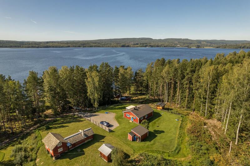 Sweden - Arvika: two-bedroom cottage extends to 84sq m and has a guest cottage on site.