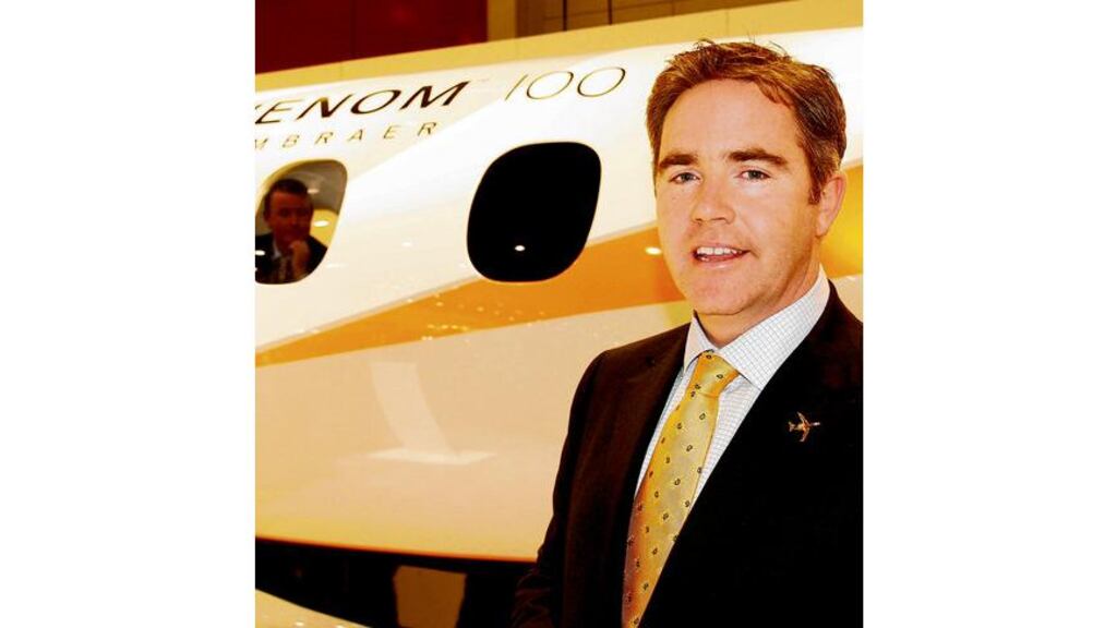 Dómhnal Slattery of Jetbird: the airline has been blown off course by the credit crunch