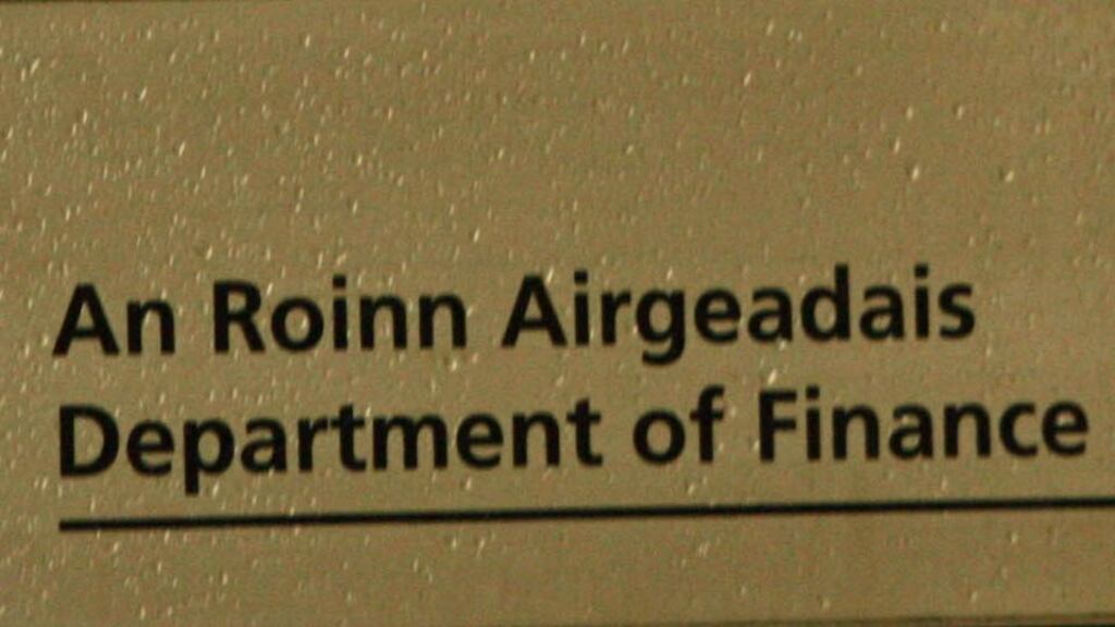 Publication of monthly revenues and expenditures of the subsectors of general government is part of a “drive to enhance fiscal transparency”, the Department of Finance said. Photograph: Cyril Byrne