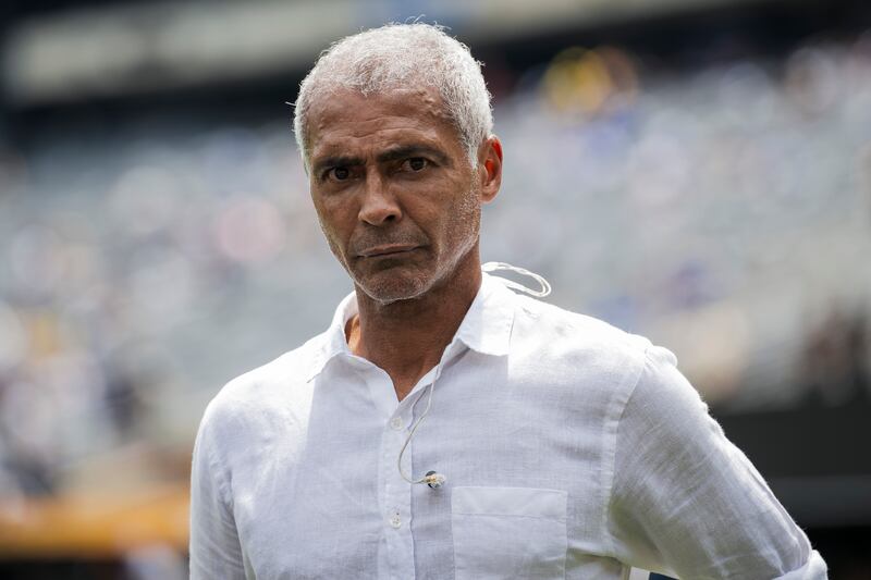 Romário de Souza Faria was elected a senator in Brazil in 2014. Photograph: Nicolò Campo/LightRocket via Getty Images