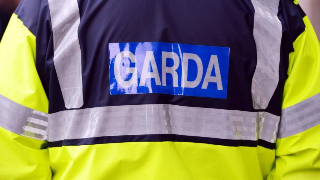 About 15 gardaí arrived on the site close to Green’s Bridge in Kilkenny city as contractors transported pre-formed steel cages on to the construction site
