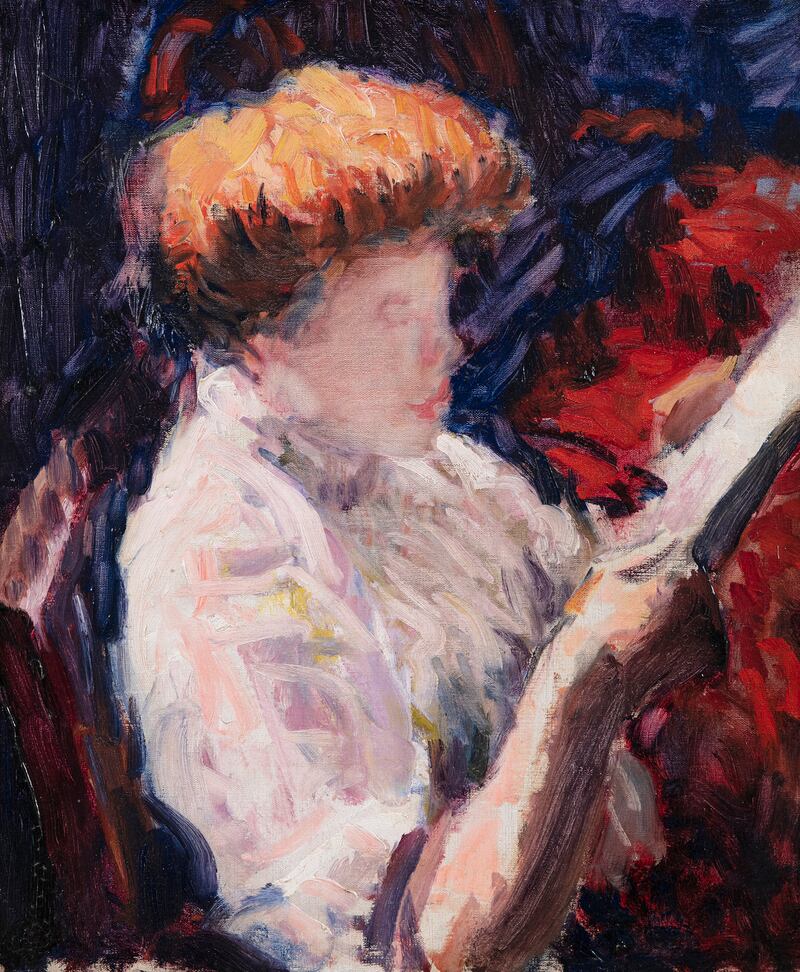Woman Reading by Roderic O’Conor €30,000-€50,000 Adam’s
