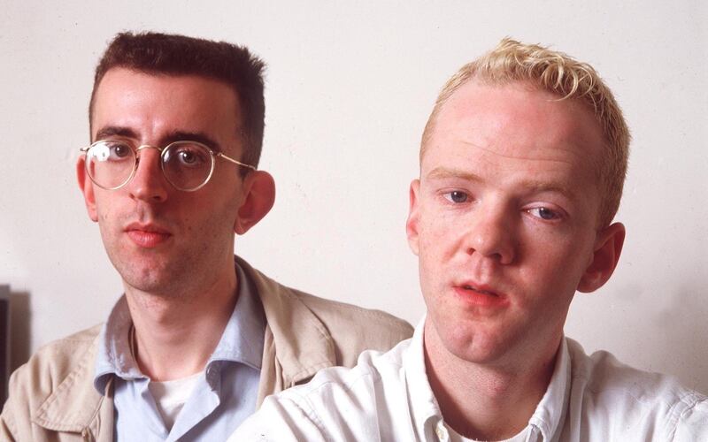 Richard Coles and Jimmy Somerville in The Communards - "the boffin and the street urchin" 