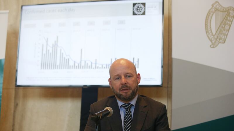 Prof Philip Nolan said every new Covid-19 case represents a risk to an individual and those around them. Photograph: Stephen Collins/Collins.