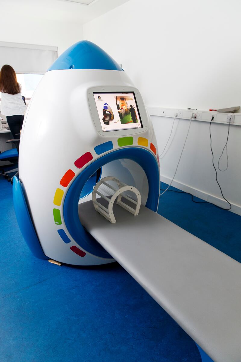 MRI Simulator at Our Lady’s Children’s Hospital, Crumlin.