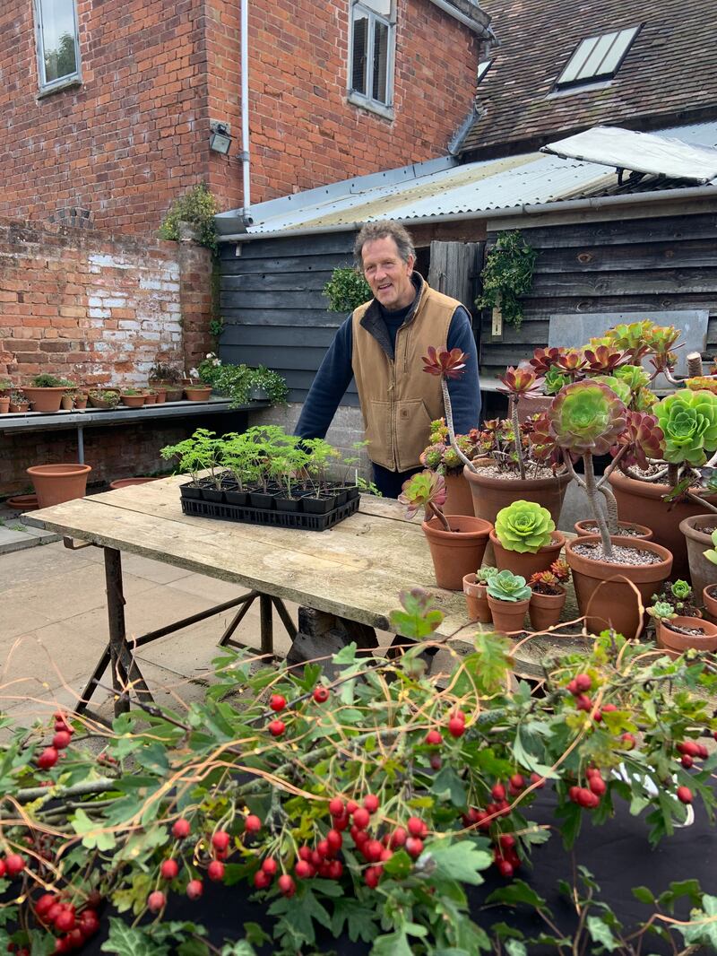 One wonders if the young Monty Don had any inkling of what he was letting himself in for when he made his TV debut in 1989. Photograph: