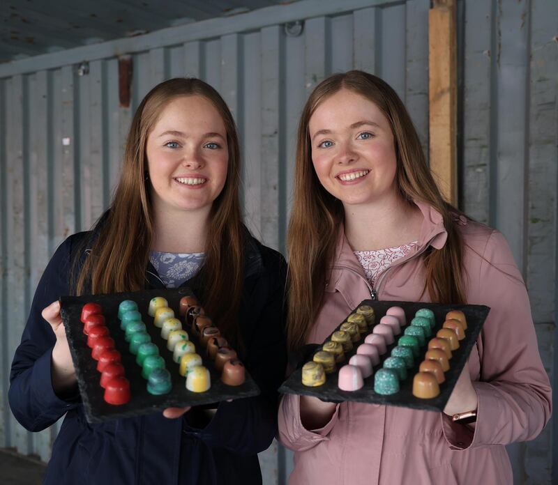 Solas: twins Ruth and Kate O’Hara of Temptation Patisserie. Photograph: Nick Bradshaw