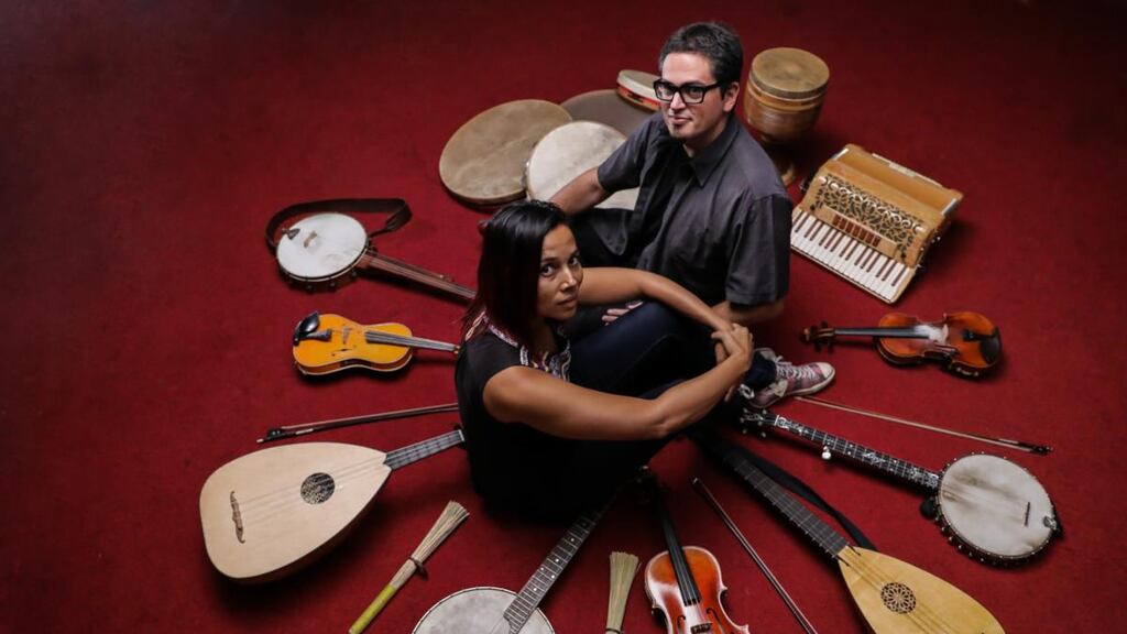 ‘We’re rare birds’: Rhiannon Giddens and Francesco Turrisi