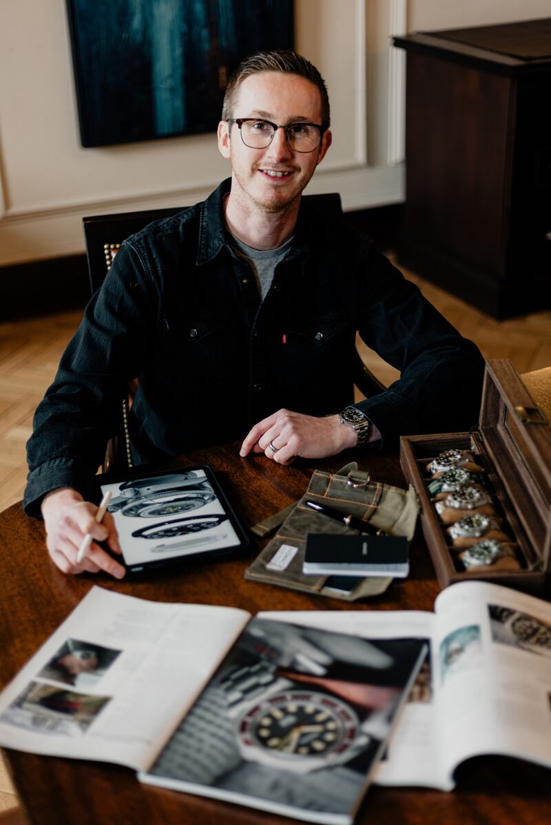 Nomadic Watches Belfast Peter McAuley:  "I definitely see our next step as something a bit more public-facing, evolving into a full, traditional shopfront, as well as moving into retail spaces around the world."