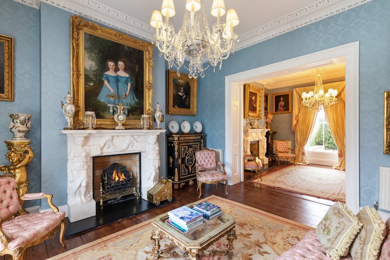 Drawingroom, looking into the study