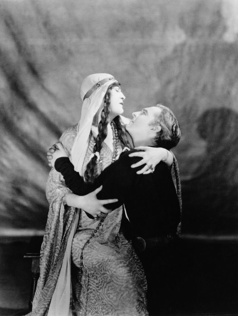 New prince to beat: John Barrymore as Hamlet, with the English actor Constance Collier as Gertrude. Photograph: Sasha/Hulton/Getty