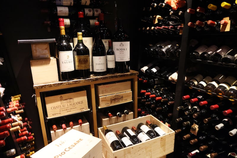FX Buckley has Extensive wine options. Photograph: Bryan O’Brien