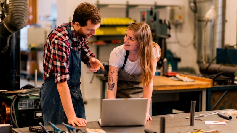 “We have a network of around 20,000 business owners using the Small Business Can platform and the aim with Business Achievers is to bring more people to it,” says Eddie Cullen, managing director of Ulster Bank's Commercial Banking Division. Photograph: Getty Images