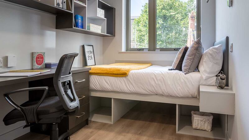En-suite bedrooms come with small double bed and plenty of storage