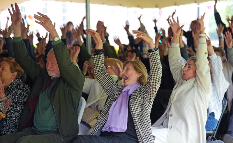 The Big Bealtaine Tea Party at the Irish Museum of Modern Art (IMMA), Kilmainham kicked off the month-long Bealtaine Festival, celebrating the arts and ageing, in May 2026. Photograph: Niall Carson