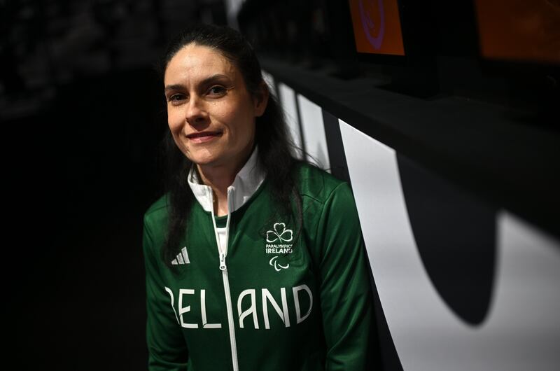 Para-cyclist Katie-George Dunlevy. Photograph: David Fitzgerald/Sportsfile