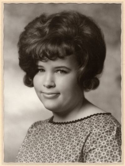 A bouffant hairstyle pictured in 1963. Photograph: Getty Images