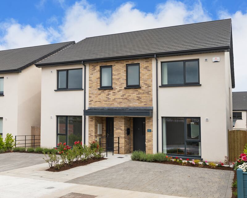 Three-bedroom semidetached houses at Skylark