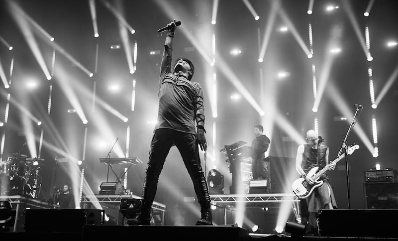 ‘I think the audience was even more emotional than I was,' says Gary Numan about being back at Wembley Arena in May. Photograph: Matt Frost/Sky UK