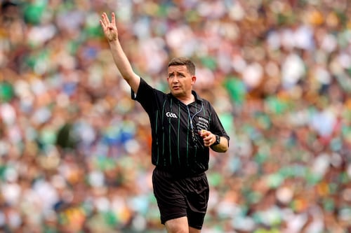 Cork’s Colm Lyons to referee All-Ireland hurling final