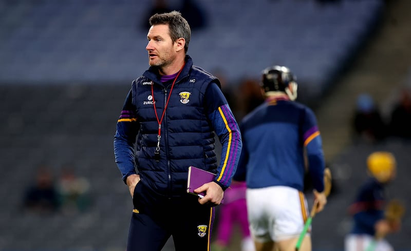Walsh Cup Final, Croke Park, Dublin 29/1/2022
Wexford vs Dublin
Wexford selector Niall Corcoran
Mandatory Credit ©INPHO/Ryan Byrne