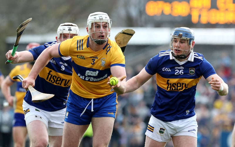 Clare's Conor Cleary, definitely gone. Photograph: Lorraine O’Sullivan/Inpho