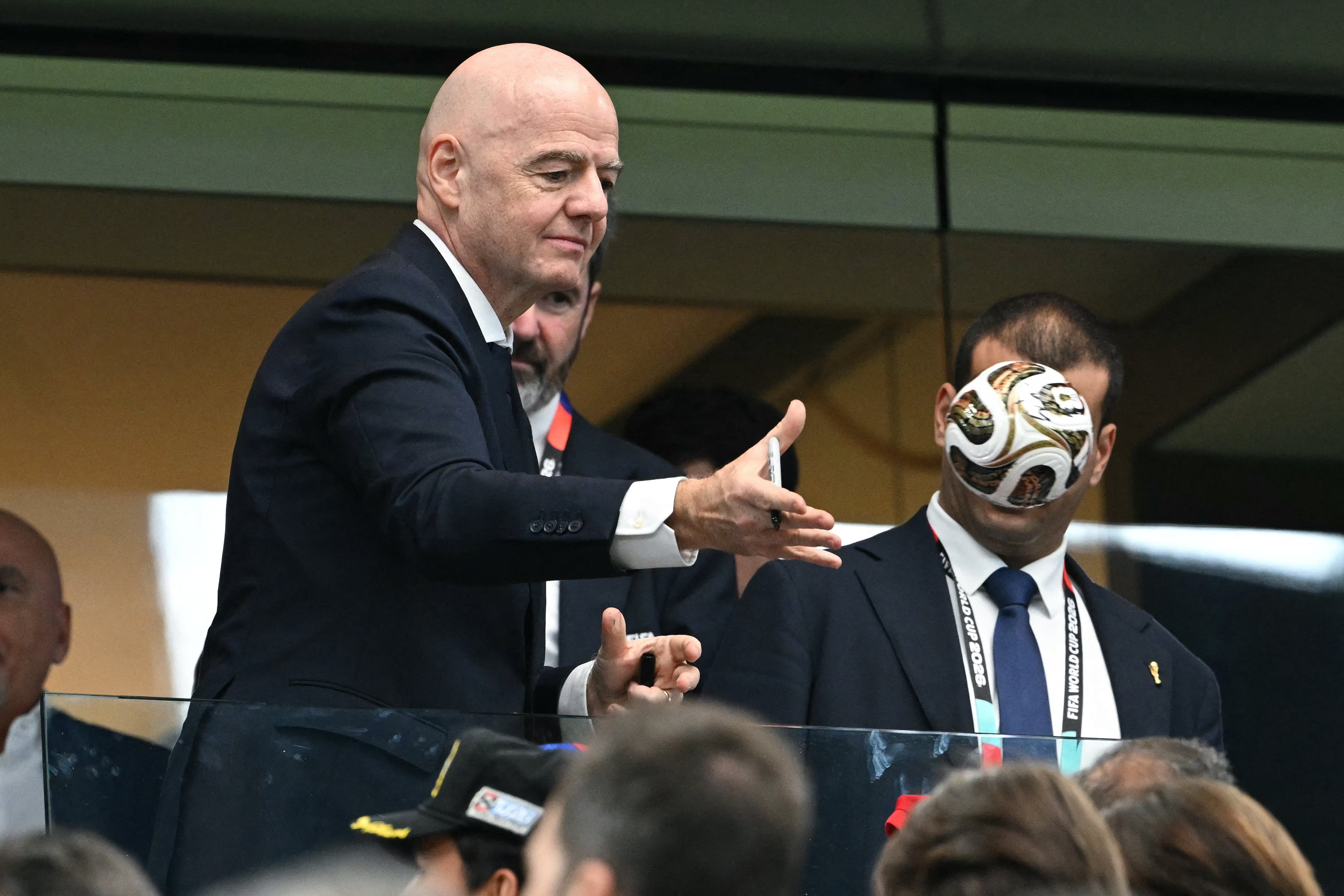 More than 200 countries endorse Infantino for fourth Fifa term despite Balogun scandal