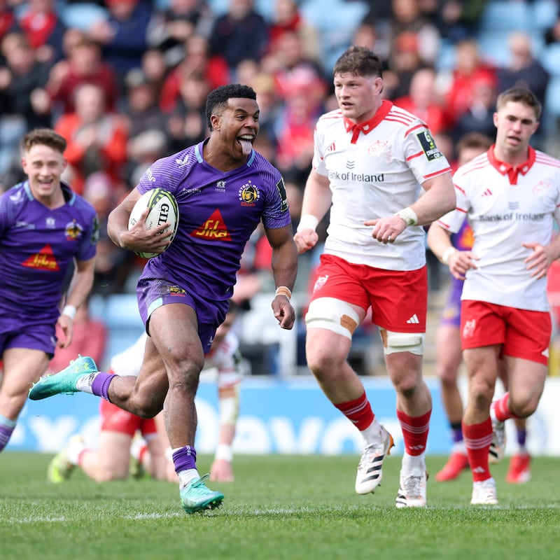 Munster blown away and bullied out of Challenge Cup by rampant Exeter