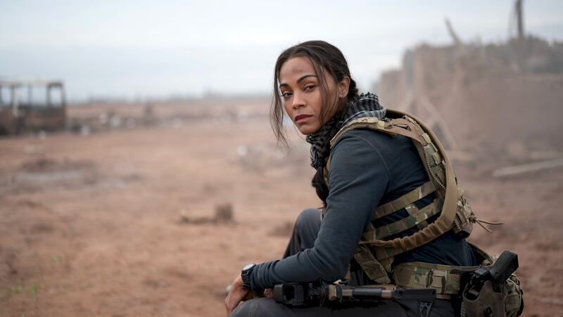 Zoe Saldaña in Lioness. Photograph: Paramount