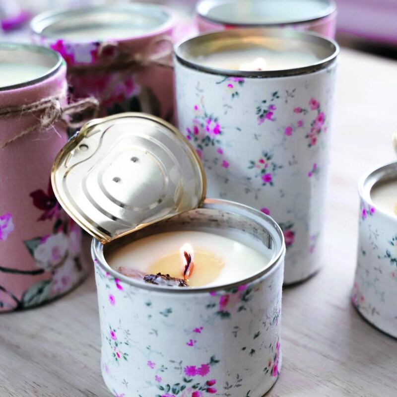 Tin candle