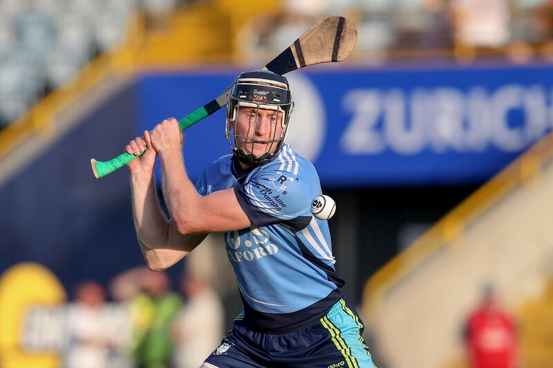 Diarmuid O'Keeffe in action for St Anne's in the 2020 Wexford SHC quarter-final against Oulart The Ballagh. Photograph: Bryan Keane/Inpho