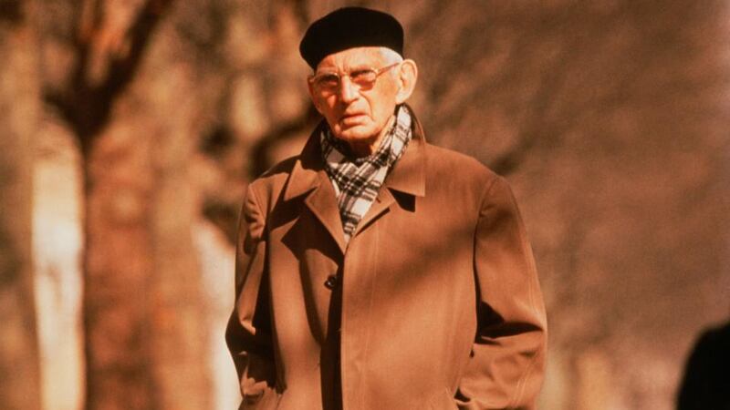 Samuel Beckett in Paris in  1984. Photograph: Ulf Andersen/Getty Images