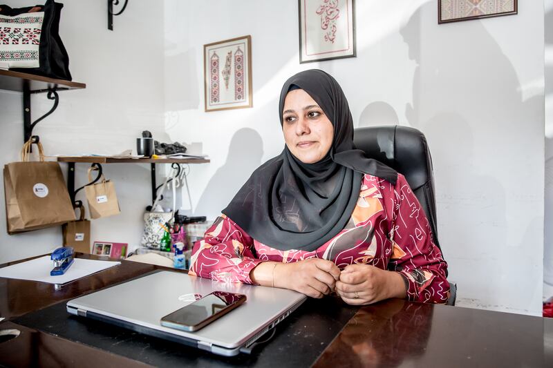 Zainab Jumaal, the director of the Zaintuna Association for Social Development in Saida. Photograph: Sally Hayden. 