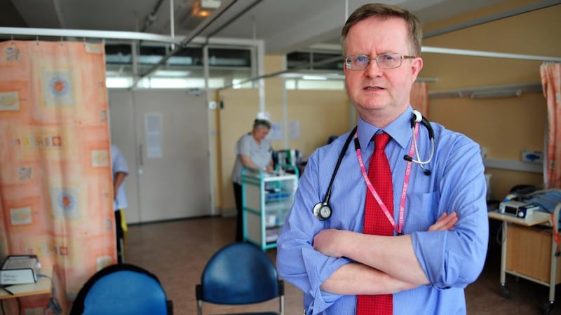 Prof Martin White, consultant neonatologist in The Combe Women and Infants’ University Hospital, in Dublin. Photograph: Aidan Crawley